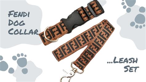 fendi pet leash